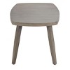 Coffee Table 17.5" H, Metal, Brown, Modern Rectangular Design by Zuo Modern - 3 of 4