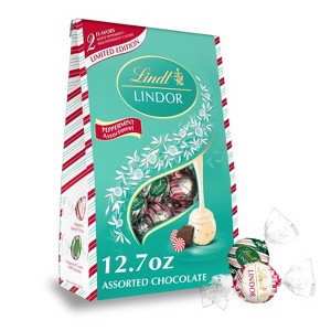Lindt LINDOR Christmas Peppermint Duo Bag - 12.7oz - 1 of 4