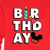 Boys' - Disney - Mickey Birthday Icons Long Sleeve Graphic T-Shirt - 2 of 4