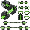 Adjustable Dumbbell Set, 3 In 1 Free Weight Dumbbell Set with Barbell, Kettlebell Options, Home Dumbbell Set with Non-Slip Textured Handles - 2 of 4
