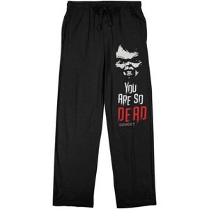 Chucky So Dead Men's Black Sleep Pajama Pants - 1 of 4