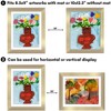 Americanflat Kids Art Frame 10x12.5 inches with 8.5x11 inches Mat - Composite Wood And Glass (2 Pack) - 4 of 4