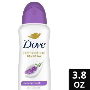 Dove Beauty Advanced Care Lavender Fresh 48-Hour Women's Antiperspirant & Deodorant Dry Spray – 3.8oz