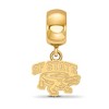 Black Bow Jewelry 14k Yellow Gold Plated Sterling Silver San Francisco State Gators NCAA Bead Charm - 2 of 4