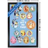 Trends International Bluey - Grid Framed Wall Poster Prints - 3 of 4