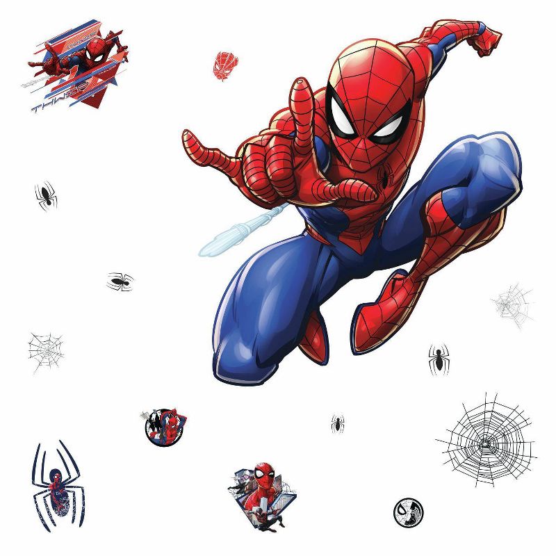Spider-Man Giant Peel and Stick Kids&#39; Wall Decals - RoomMates, 1 of 9