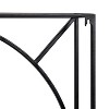 Kate and Laurel Willet Square Metal Wall Clock, 22x22, Black - 4 of 4