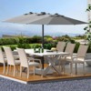 13ft Double-Sided Patio Umbrella with Crank & Tilt, UV99% Protection, Alloy Steel Frame, 6 Colors Available - 2 of 4