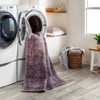 Hauteloom Dusty Pink Bagacay Distressed Washable Area Rug - 3 of 4