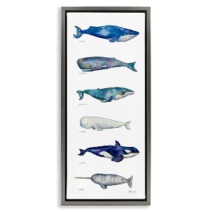 Stupell Industries Maritime Sea Life Chart, 11" x 25" - 1 of 4