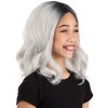 HalloweenCostumes.com One Size Fits Most  Girl  Gray Bob Kid's Wig, Gray/Gray - 2 of 4