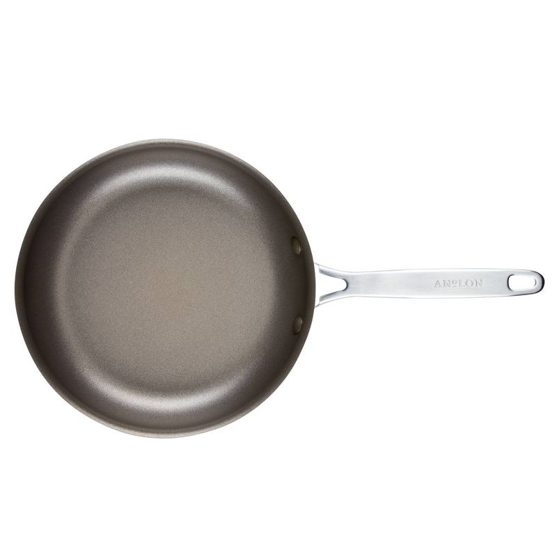 Anolon Achieve 10&#34; Nonstick Hard Anodized Frying Pan Cream, 1 of 12