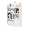 CAVINAS Bookcases for Living Room Kids Wooden Display Stand Bookshelf Toy Storage Organizer for Children's Room Bedroom Playroom - 4 of 4