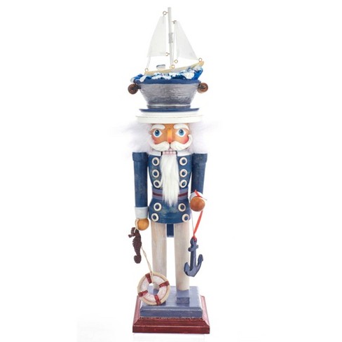 Kurt Adler 18" Hollywood Sea Captain Nutcracker - image 1 of 4