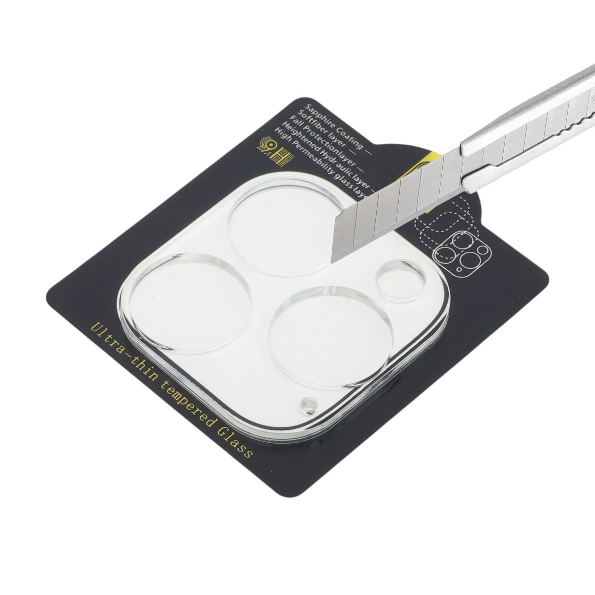 Unique Bargains Camera Protector Glass Clear 1 Pc - thumbnail 6