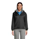 Lands' End School Uniform Women's Fleece Lined Rain Jacket