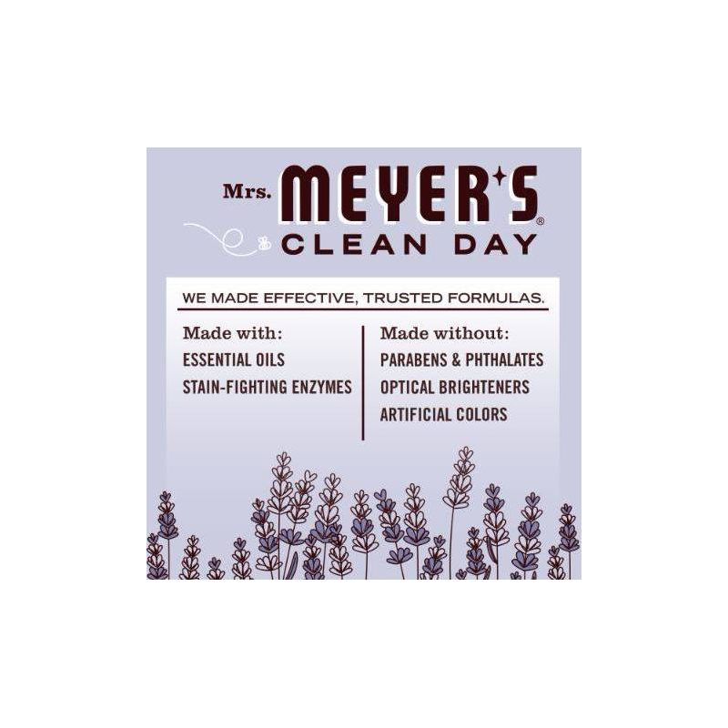 Mrs. Meyer&#39;s Clean Day Lavender Ultra Concentrated Laundry Detergent - 24.3 fl oz, 5 of 9