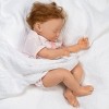 Paradise Galleries Reborn Baby Doll Girl - 18 inch Sleeping Kitten with Rooted Hair, Made in GentleTouch Vinyl, 5-Piece Realistic Doll Gift Set - 4 of 4