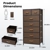 Pellebant Vertical Storage Dresser 7-drawer Chest Closet Organizer Unit for Bedroom - 2 of 4