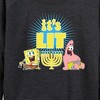 Women's - SpongeBob SquarePants - It's Lit Hanukkah Lightweight French Terry Slouchy - image 2 of 4