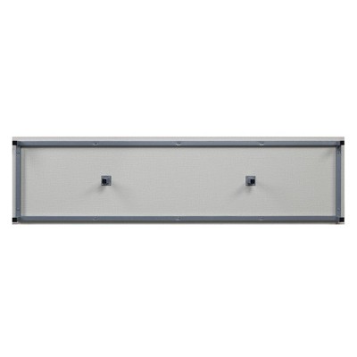 Brighton 65'' Beige Modern TV Stand with Glass Shelving