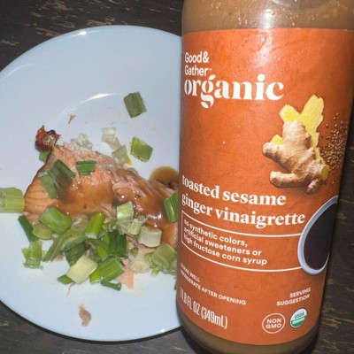 good & gather ginger miso orange dressing Organic Toasted Sesame Ginger Vinaigrette - 11.8 fl oz