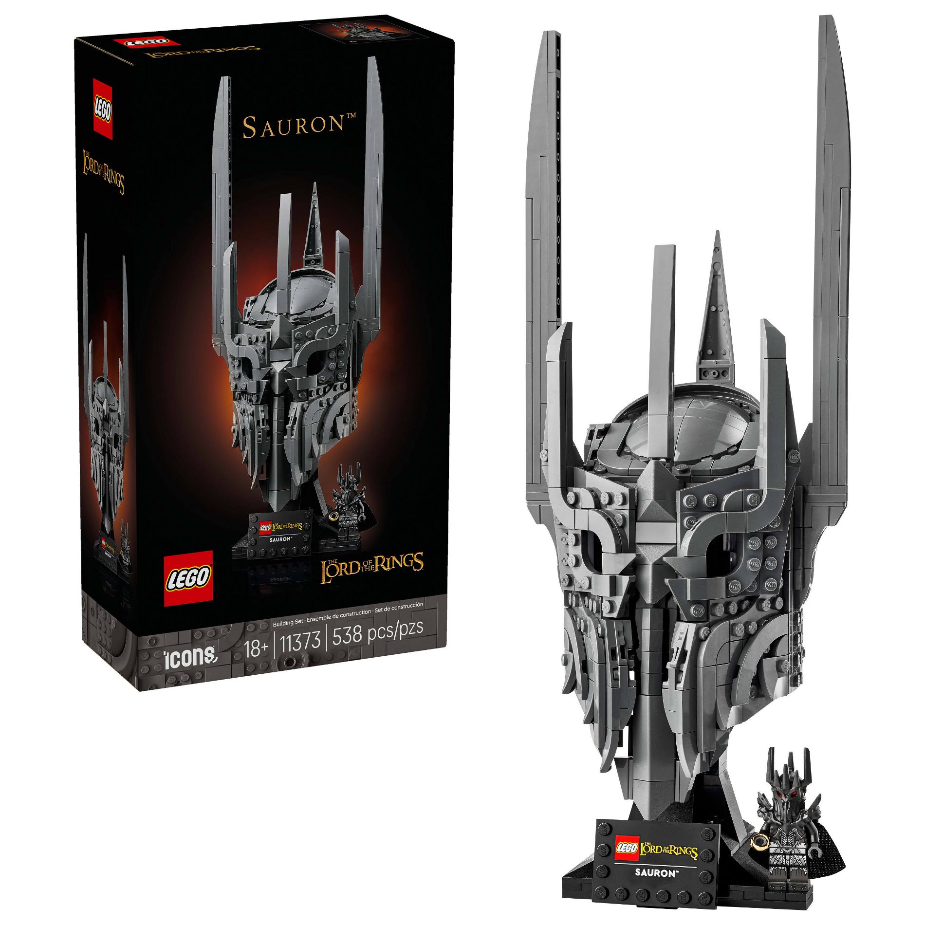 LEGO Icons The Lord of the Rings: Sauron's Helmet 11373