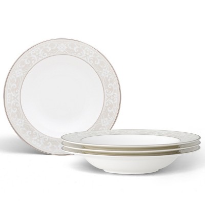 Noritake Montvale Platinum Set of 4 Soup Bowls