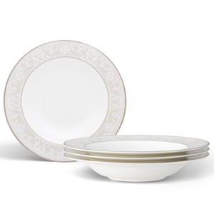 Noritake Montvale Platinum Set of 4 Soup Bowls - 1 of 4