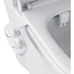 Garvee Mechanical Bidet Attachment, Bidet Attachment for Toilet, Toilet Bidet with Dual Self-Cleaning Nozzles, Rear and Feminine Wash - 1 of 4
