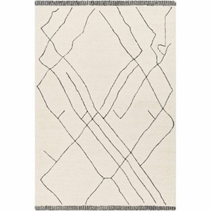 Hauteloom Alaca Arsenal Cream Wool Rug - 1 of 4