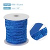 Unique Bargains Single Face Metallic Glitter Velvet Ribbon for DIY Crafts Gift Wrapping - 2 of 3