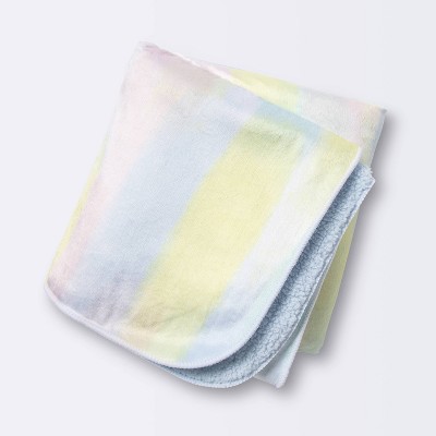 Image of Plush Velboa Baby Blanket - Cloud Island™ Brushstrokes