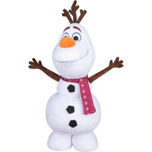 Gemmy Holiday Greeter Olaf w/Red Scarf OPP SM Disney, Multi - 1 of 2