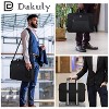 Business Office Work Computer Bag 17 Inch Adjustable Shoulder Messenger Bag, Black - 3 of 4