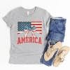 The Juniper Shop American Flag Coquette Youth Short Sleeve Tee - 4 of 4