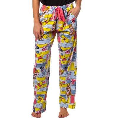 Disney Winnie The Pooh And Friends Tigger Eeyore Piglet Adult Pajama ...