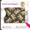 Sara Miller London for Pimpernel Etched Leaves Large Placemats Set of 4 - 3 of 4