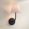 Possini Euro Design Possini Euro Nina 14" High Matte Black Wall Sconce - 2 of 4