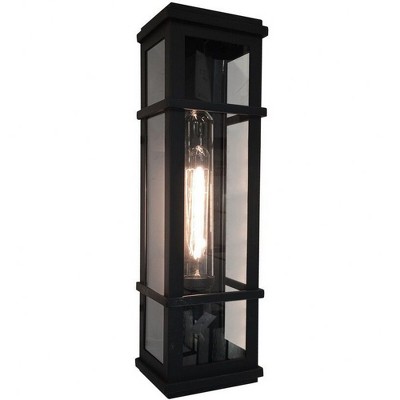 Artcraft Lighting Granger Square 1 - Light Wall Light in  Black
