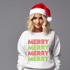 Simply Sage Market Women's Graphic Sweatshirt  Merry X 4 - 2 of 4