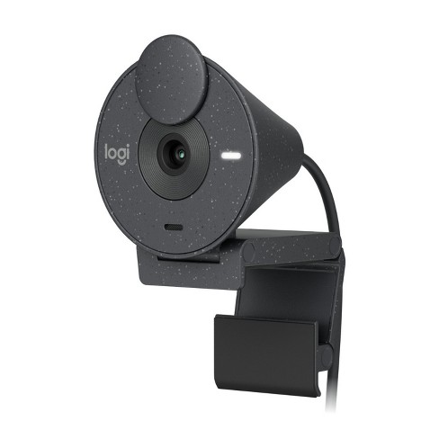 Logitech Brio Graphite Noise-reducing Mic And 1080p Webcam With :