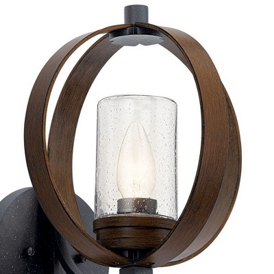 Kichler Lighting Grand Bank 1 - Light Wall Light in  Auburn Stained
