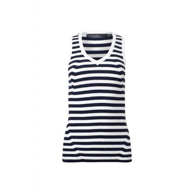 Women's Wo's Basic Stripes Tank Top - Iris Setlakwe S