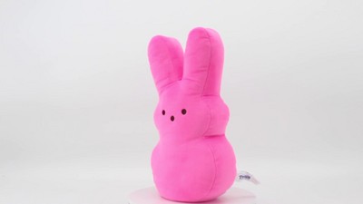 PEEPS Plush Bunny 17 Jumbo Solid Plush Easter Collectible (Yellow)