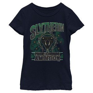 Girls Harry Potter Slytherin Pride and Ambition T Shirt - 1 of 4