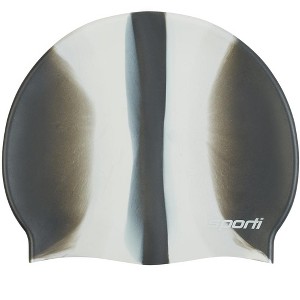 Sporti Multi Color Silicone Swim Cap - 1 of 4