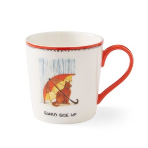 Kit Kemp by Spode 12oz Doodle Mug, Sunny Side Up- Unique Doodle Pattern, Fine China, Dishwasher Safe, For Coffee and Tea, Ideal Celebration Gift - 1 of 4