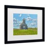 Trademark Fine Art - James McLoughlin Barn Scene V Matted Framed Art - 3 of 4