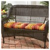 Kensington Garden 17"x44" Outdoor Bench Cushion - 2 of 4